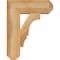 Ekena Millwork Balboa Craftsman Rough Sawn Bracket, Western Red Cedar, 4"W x 14"D x 18"H BKT04X14X18BOA04RWR - alternate 2